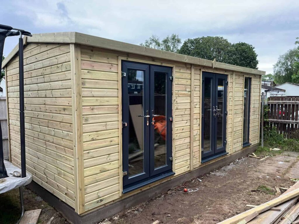 Moving a Home Office Summerhouse